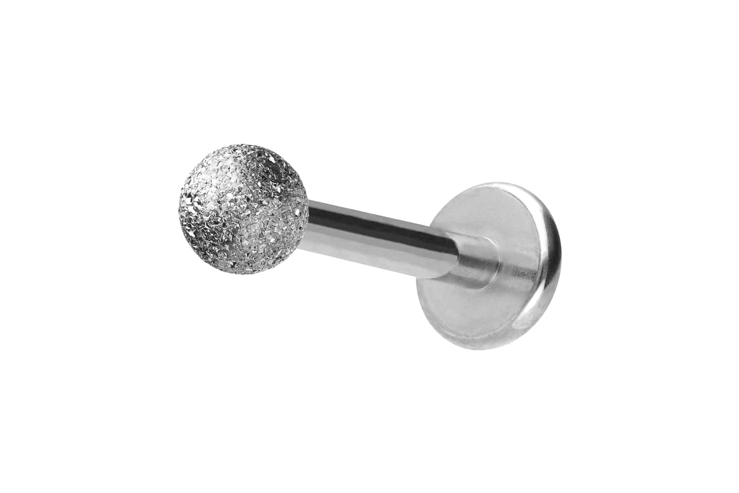 Chirurgenstahl Labret Piercing DIAMANTOPTIK
